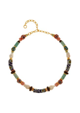 Souvenir beaded necklace