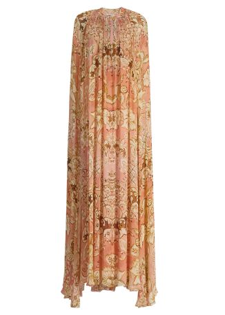 Anah printed chiffon kaftan