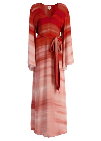 Asma printed maxi dress