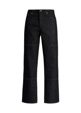 Fit 4 workwear blue straight-leg jeans