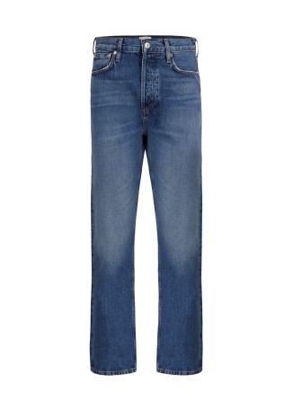 Blaine blue straight-leg jeans