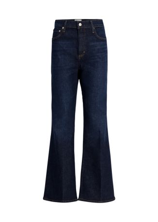 Kimberly blue flared-leg jeans