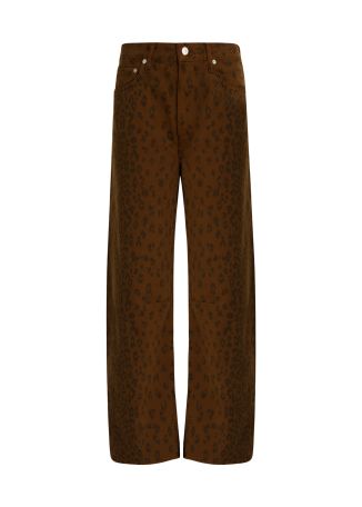 Miro animal-print jeans