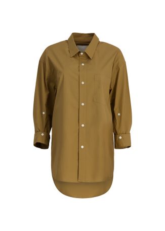 Kayla beige cotton shirt