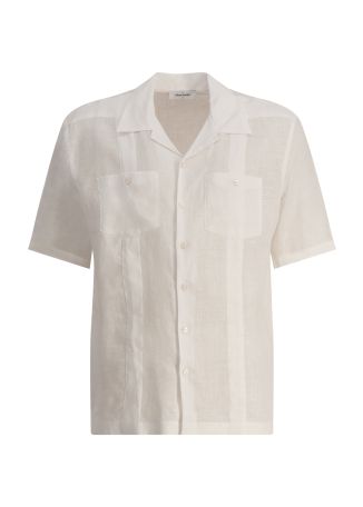 White linen shirt