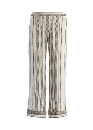 Abaton textured silk-blend trousers