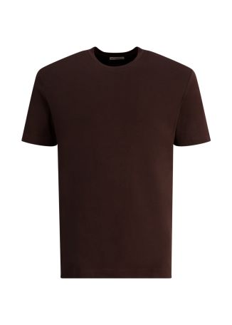 Nolan brown cotton t-shirt