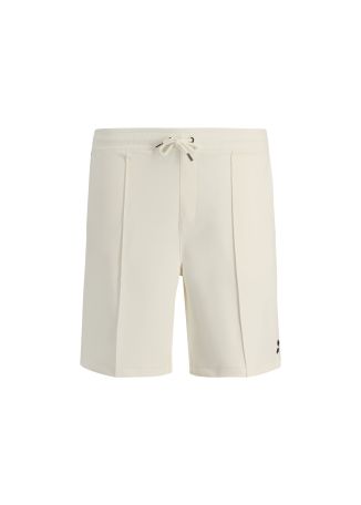 Off-white stretch-jersey shorts