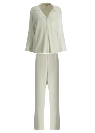 Gisele green stretch-modal pyjama set