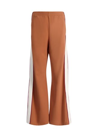Marnie orange wide-leg trousers