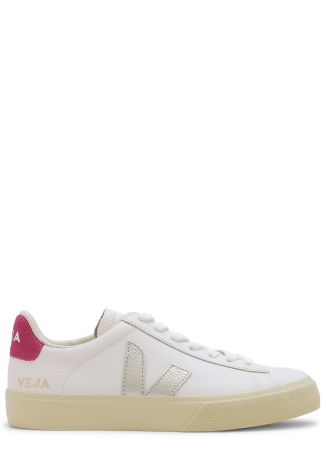 Campo metallic-detail leather sneakers