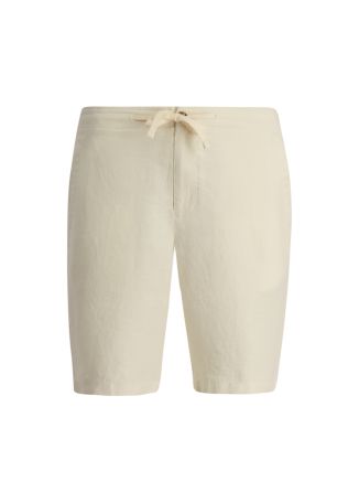 White cotton shorts