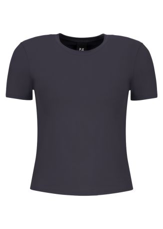 Foundation navy logo stretch-jersey t-shirt