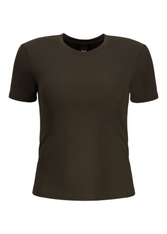 Foundation grey logo stretch-jersey t-shirt