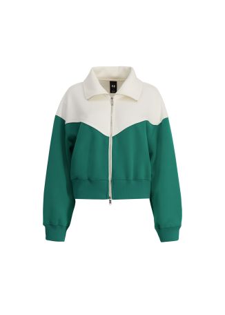 Triumph colour-blocked stretch-jersey track jacket