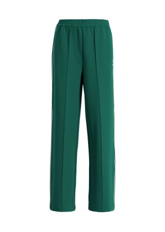 Triumph green stretch-jersey track pants