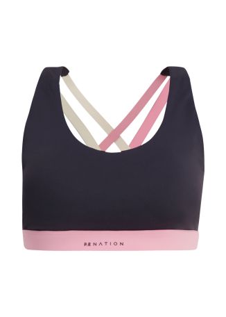 Lumify logo stretch-jersey bra top