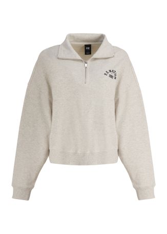 Swerve grey logo-print cotton sweatshirt