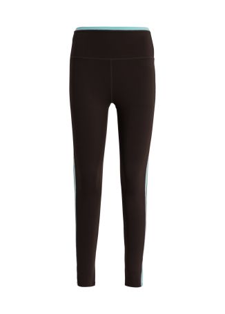 Signature grey logo stretch-jersey leggings