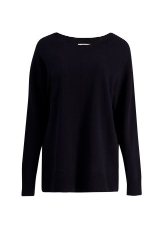 Brown wool-blend jumper