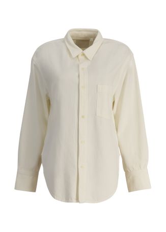 Carter off-white cotton-blend shirt