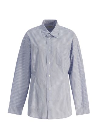 Cinch striped cotton shirt