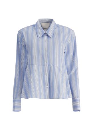 Striped cotton shirt