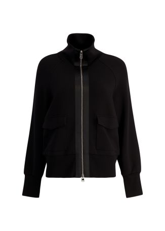 Garcia black stretch-jersey sweatshirt