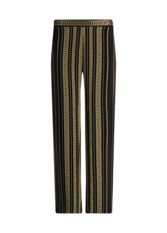 Alcestes textured silk-blend trousers