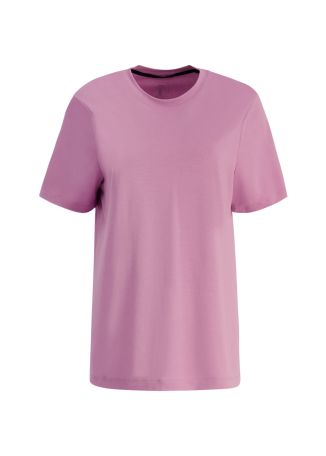 Focus-t purple cotton-blend t-shirt