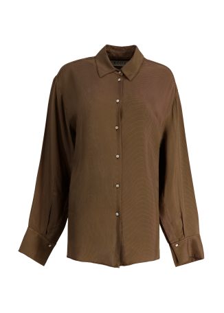 Brown checkered shirt