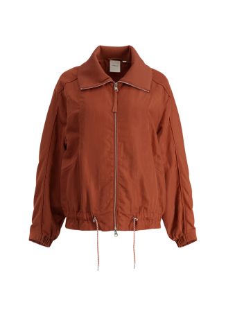 Lotta brown nylon jacket