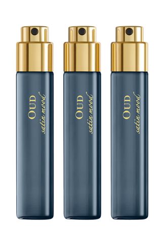 Oud Satin Mood Eau de Parfum -Globe Trotter Refills 3X11ml