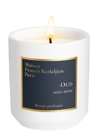 Oud satin mood scented candles 280gr
