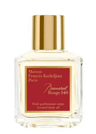 Baccarat rouge 540 scented body oil 70ml