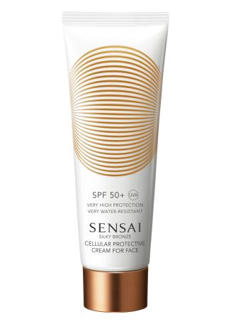 Sensai Silky Bronze Cellular Protective Cream For Face Spf50+ 50ml
