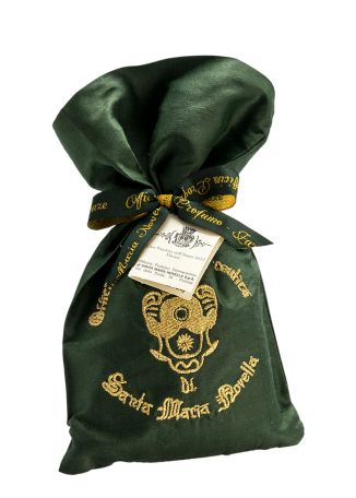 Pot Pourri Grn Silk Bag 40g